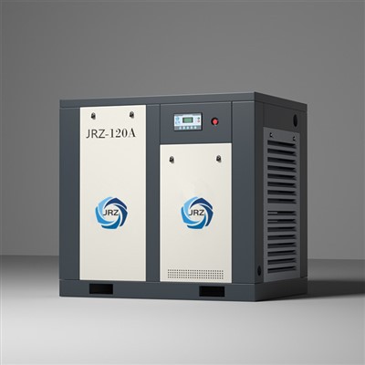 JRZ-120AZ/0.8 Enkelttrins effektfrekvensskrue luftkompressor 15m3/min 90KW 80±2dB(A)
